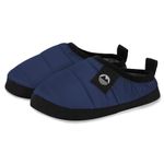 Lakeland Active Boy's Wolfa Quilted Ultra-Warm Tent Slippers - Blue - 4 UK