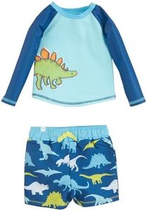 Mud Pie Boys' Standard Rash Guard Set
