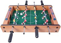 Global Gizmos 80380 Table Top Foosball Set | Mini Football Game | 6-A-Side | Lightweight & Portable | 51cm x 31cm