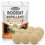 SRODEKIR Rodent Repellent Outdoor/Indoor, Mouse Repellent Rat Repellent for House/Car/RV/Boat/Garage, Mice Repellent,Keep Mice Away for Indoor,Better Than Ultrasonic Repeller 8P