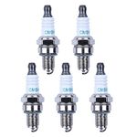 Haishine 5 Pack Spark Plug fit for Stihl FC70 BR500 BR550 BR600 Honda Husqvarna Rep CMR5H