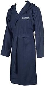 ARENA Bathrobe Zeppelin Light, Unisex Adult, Unisex Adult, 0000003210, Navy, S