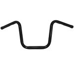 10'' Rise Drag Ape Hanger 1'' HandleBar Compatible With Harley Davidson Sportster XL 883 1200 Dyna Wide Glide Street Bob Low Rider Gloss Black