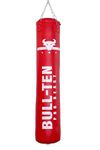 BULL-TEN Pro Beast Filled Boxing Bag | Heavy Duty Punching Bag for Boxing, Kickboxing, MMA, Muay Thai, Martial Arts Fitness | Home Gym Training (6Ft 70Kg) (Red)