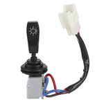 Headlight Switch AMR6104, Akozon Headlight Brake Light Switch Turn Signal Light Switch Replacement for Defender 1997-2014