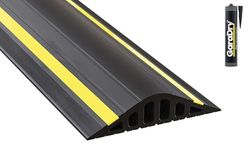 40mm High Garage Door Flood Barrier Threshold Seal Kit 2.21m | Flexible PVC | Complete Kit Includes 1 Adhesive | GaraDry