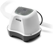 Intex Krystal Clear Saltwater Pool Chlorine System for 4500 Gallon Above Ground Swimming Pools with Timer and Ground Fault Interrupter