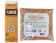 Cravey Popcorn kernels 750g with Flavacol Popcorn salt original popcorn seasoning flavacol by Gold Medal (1kg)