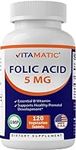 Vitamatic Folic Acid 5mg (5000 mcg)