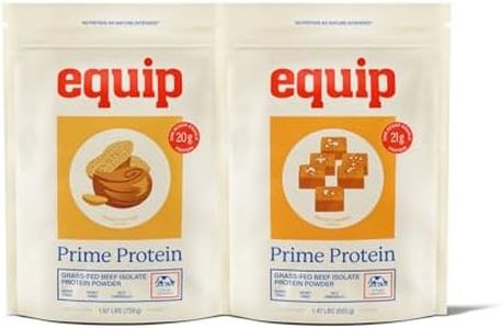 Equip Foods Prime Protein Powder Peanut Butter & Prime Protein Powder Salted Caramel