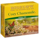 Bigelow Cozy Chamomile Herbal Tea, 100 count