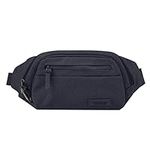 Travelon Anti-Theft Metro Waistpack, Navy Heather, 10.5 x 7 x 2.5, Travelon Anti-theft Metro Waistpack