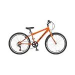 Wildtrak - 24 Inch Bike for Children 8-10 Years Old, Adjustable brakes - Organge