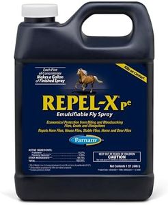 Farnam Repel-X pe Fly Spray Concentrate for Horses & Dogs – Horse Fly Spray & Insect Repellent for Mosquitoes, Ticks & Gnats – 32 oz Concentrate Makes 8 Quarts