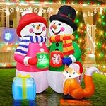 COOBILY 6 FT Christmas Inflatables 