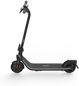 Segway-Ninebot Patinete eléctrico, Modelo E2 E para adultos, Velocidad máxima20 km/h, 25 km de autonomía, Sistema de doble freno