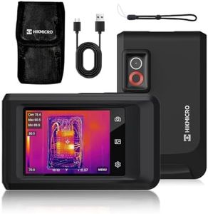 HIKMICRO Pocket2 256 x 192 IR Resolution Thermal Imaging Camera with 8MP Visual Camera, SuperScene™, 25 Hz, Wi-Fi, 3.5" Touch Screen Thermal Imager, IP54, -4°F~572°F