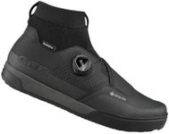 SHIMANO Unisex Bicycle Shoes Sh-gf800gtx Cycling, Black/White, 9.5 UK