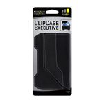 Nite Ize Clip Case Executive Leather Phone Holster - Premium Protective, Clippable Phone Holder for Your Belt Or Waistband - Extra Large - Black