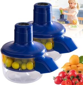 Transparent Electric Fruit and Vegetable Peeler, 2026 New Automatic Effortless Peeling for Home Kitchen, Universal Automatic Garlic & Grape Peeling Machine for Fruit Vegetable (3)