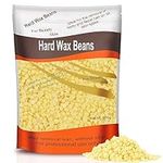 Wax Beads, Professional Hard Wax Beads 500g Hair Removal for All Body, Brazilian Bikini Face Legs Eyebrow Painless As a Gifts for Women & Men (Honey)