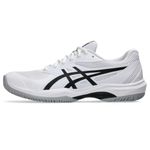 ASICS Men's Game FF Tennis Shoes, 9, White/Black