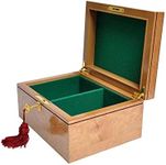 The House of Staunton Premium Chess Box (Bird's Eye Maple)