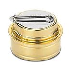 Esbit Brass Alcohol Burner Camping Stove with Variable Temperature Control