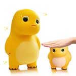 Mochi Little Squishy Party Favors Animals Autism Sensory Cute Fidget Toys Mini Squishies Autistic Birthday Gifts for Adult,Yellow Dragon Slow Rising Squishies,Stress Relief Kawaii Squishie Toys