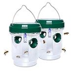 2 Pack Solar Wasp Traps Solar Power