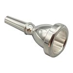 Missmore Premium Silver Plated Tuba Mouthpiece - Enhance Your Performance with Superior Sound Quality and Durability