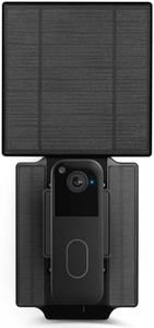 Wasserstein Solar Charger Compatible with Blink Video Doorbell (2nd Gen) – Triple Solar Panels with Built-in Battery, Continuous Power, Weather-Resistant, Easy Installation (Doorbell Not Included)