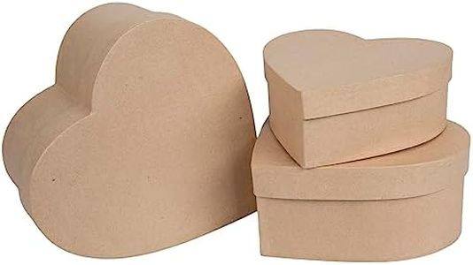 Hobby Lobby Heart Paper Mache Boxes