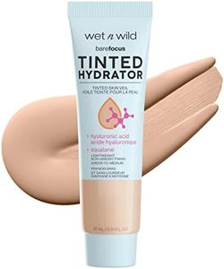 wet n wild Bare Focus Tinted Hydrator Matte Finish, Light, Oil-Free, Moisturizing Makeup | Hyaluronic Acid | Sheer To Medium Coverage