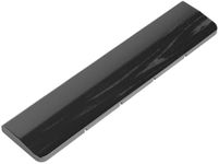 Faluber Wooden Wrist Rest Black Lacquered, 14.2-inch Length and 20mm Thickness for Tenkeyless Keyboard, Ergonomic Palm Rest for Mechanical Keyboard, Stain Resistant (Tenkeyless-360mm, Black Lacquered)