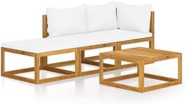 vidaXL Solid Acacia Wood Garden Lou