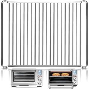 GWY Smart Oven Rack for Breville Air Fryer Countertop Oven BOV900BSS, 16.5''*12.2'' Stainless Steel Air Fryer Accessories Replacement Parts Roasting Steamer Grill Racks Baking Tray, Dishwasher safe