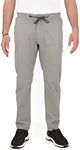 The American Outdoorsman Men's Performance Stretch Ripstop Pants with Drawstring (Moon Mist, XXL)