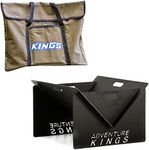 KINGS Portable Steel Fire Pit Easy 