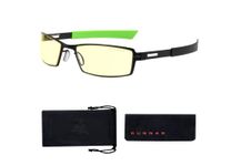 Gunnar Gaming and Computer Eyewear -Torpedo-X Razer Edition, Onyx, Amber Tint (Blocks 65% Blue Light)- Patented lens,