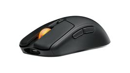 Fnatic BOLT Black Wireless Gaming Mouse - Pixart 3370 Sensor, 69g, WiFi & Bluetooth Battery Life 110-210h, USB-C Charging, Kailh GM 8.0 Switches, 4 Profiles, 4 DPI Stages, Virgin PTFE Skates (Windows)