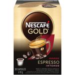 NESCAFÉ Gold Espresso Intenso, Roast & Ground Coffee Capsules, K-Cup Compatible Pods, 30 Capsules