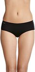 Jockey Women's Underwear No Panty Line Promise Next Gen Boyleg Brief, Black, 10