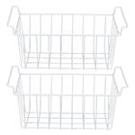 Freezer Basket, 2Pcs Large Wire Sto