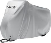 Favoto Bike Cover Waterproof Outdoor - Bicycle Cover for 1 or 2 Bikes Rain Sun Protection Dustproof Windproof with Lock Hole for Mountain Road Electric Bike