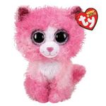 Ty Beanie Boos Reagan Cat 9" | Beanie Baby Soft Plush Toy | Collectible Cuddly Stuffed Teddy