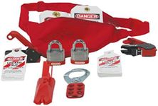 ACCUFORM SIGNS KSK115 Lockout/Tagout Pouch Kit, Red