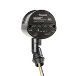 TREEWELL Motion Sensor, 180-Degree Replacement Motion Detector, Adjustable Time & Detection Sensitiity Up to 60 Feet Range, 3 Working Modes Pir Motion Sensor for Security Floodlight, Black, UL Listed