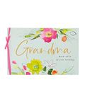 UK Greetings Birthday Card for Grandma - Watercolour Floral Design, Multi, 229mm x 149mm