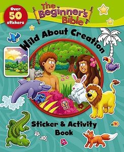 The Beginner's Bible Wild About Creation Sticker and Activity Book